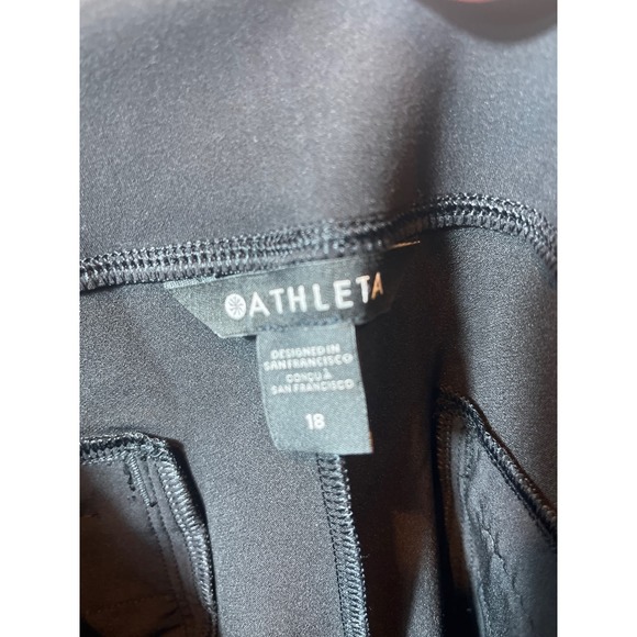 Athleta Womens Pull on‎ Pants Black Size 10 NWOT - Picture 4 of 4